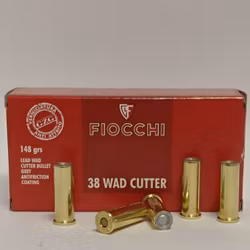 Fiocchi .38 Special 148gr Wad cutter