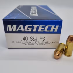 MAGTECH .40 S&W 180gr FMJ FLAT