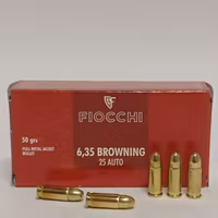 Fiocchi 6,35 Browning (25acp) 50gr FMJ
