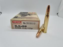 NORMA 9.3X62 232gr VULKAN