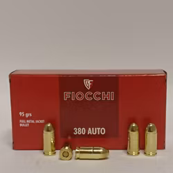 Fiocchi 380 Auto 95gr FMJ