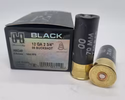 HORNADY BLACK™ AMMUNITION 12 GA 00 BUCKSHOT