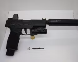 SIG SAUER P322 22LR 4" (2) 20RD BEG Ink Romeo Zero, A-TEC Wave & Foxtrot1X lampa