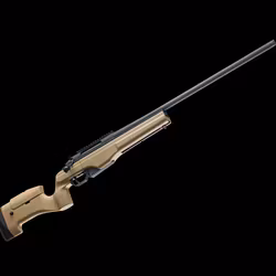 Sako TRG-42 Fast kolv, svart, blånerad, 27" pipa, gängad 5/8-24, .338LM