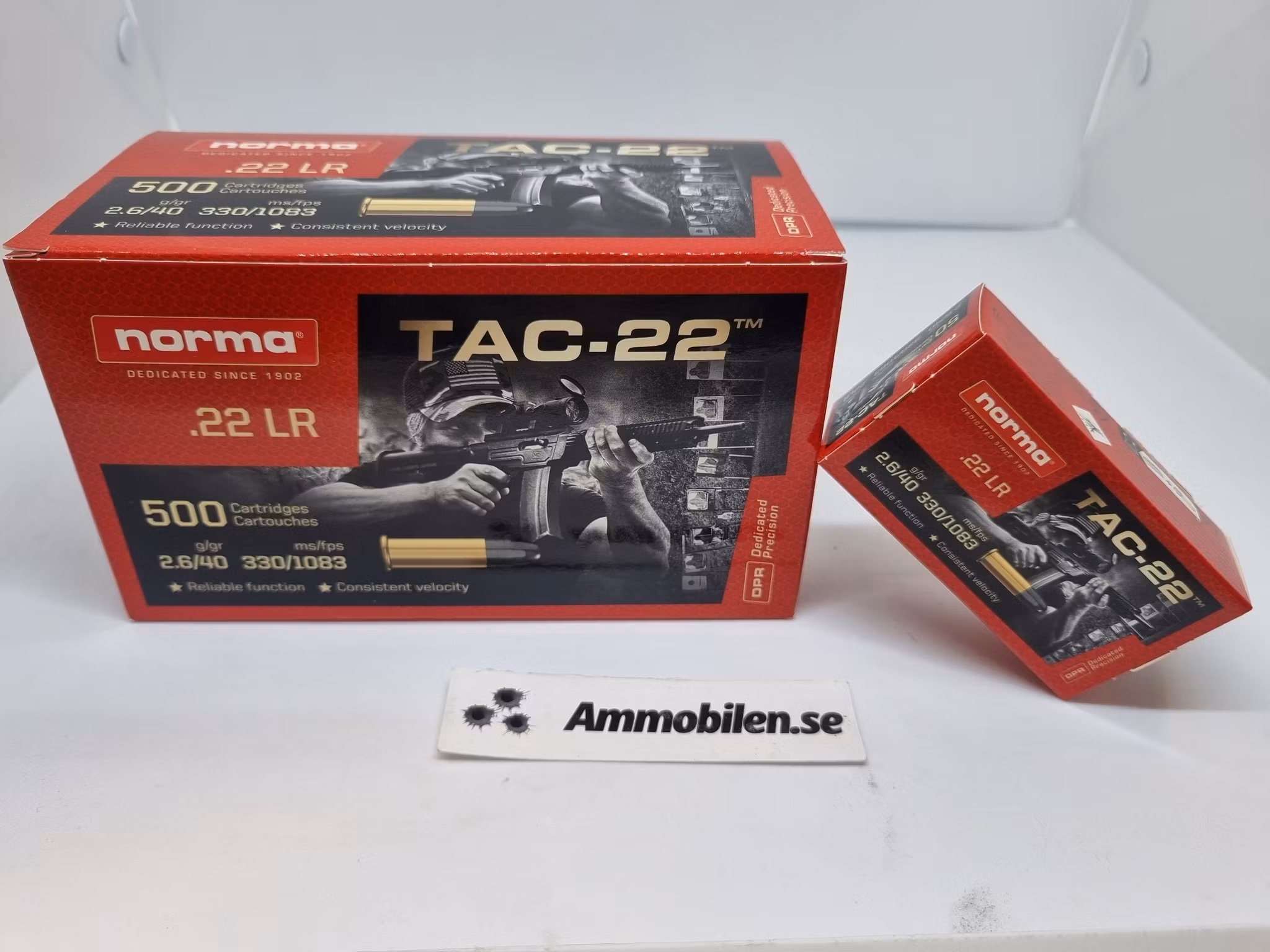 Norma TAC-22 .22lr 40gr lrn
