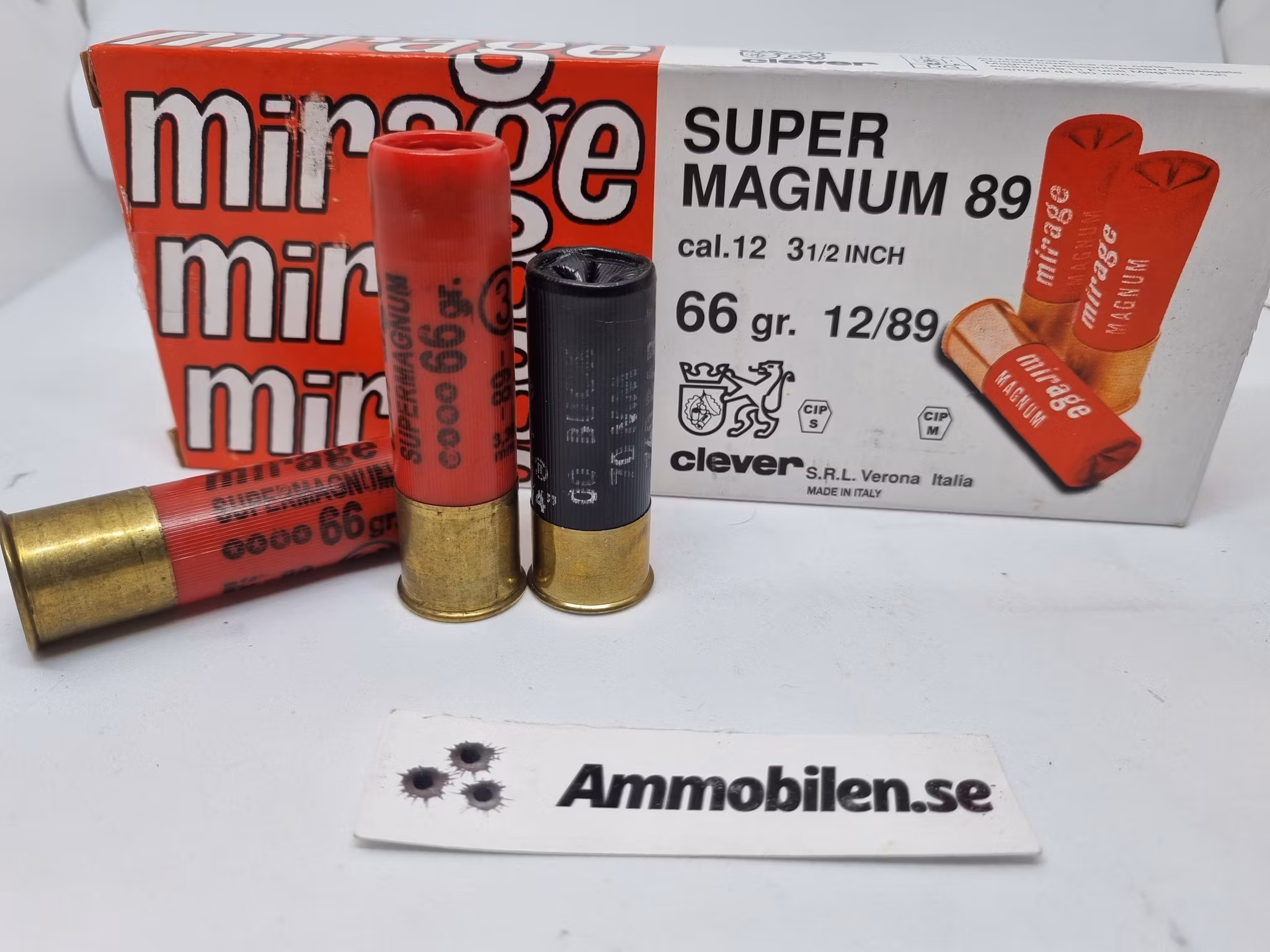 Clever Mirage T3 Supermagnum 66 gr, 12/89, US3, 10 ASK