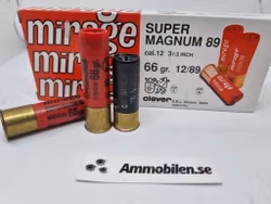 Clever Mirage T3 Supermagnum 66 gr, 12/89, US3, 10 ASK