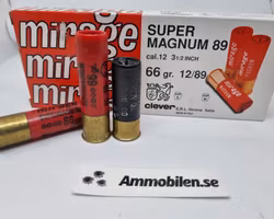 Clever Mirage T3 Supermagnum 66 gr, 12/89, US3, 10 ASK