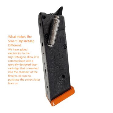 Smart DryFireMag® * with Laser for Glock 9mm Red (Visible) Laser