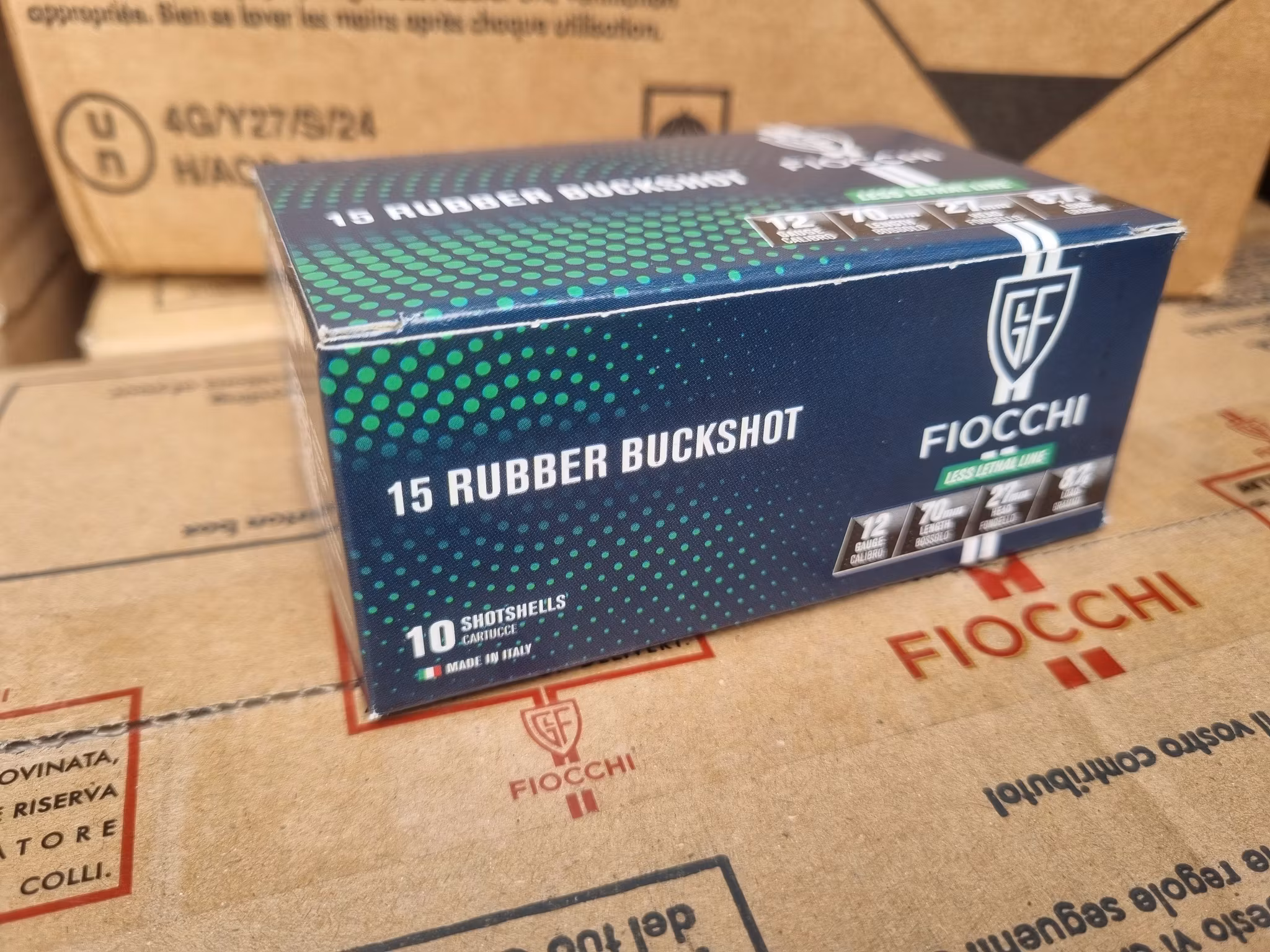 Fiocchi Rubber Buck 12/70 10ptr/ask