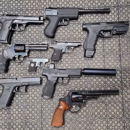 Prova på skytte/skytteevent 13 vapen