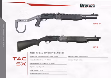 Bronco Arms SPS F 12 (SPAS 12) kal 12/76