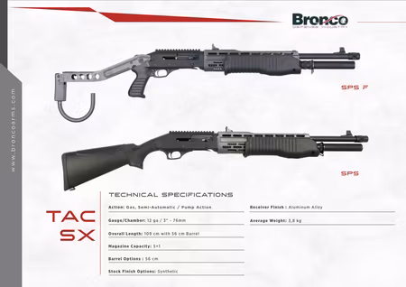 Bronco Arms SPS F 12 (SPAS 12) kal 12/76