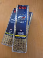 Cci mini-mag segmented hp .22lr 40gr