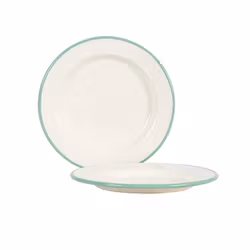 Kockums flat tallrik - Cream Lux