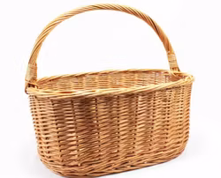Picknickkorg m längsgående handtag