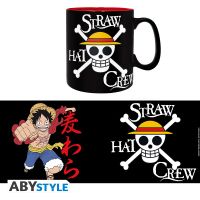 One Piece mugg - Luffy and Skull