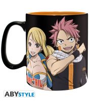 Fairy Tail mugg - Lucy, Natsu & Logo