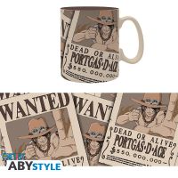 One Piece Mugg - Ace wanted poster