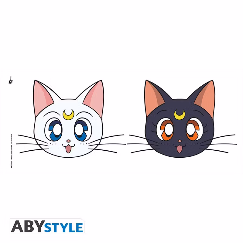Sailor Moon mugg - Luna & Artemis