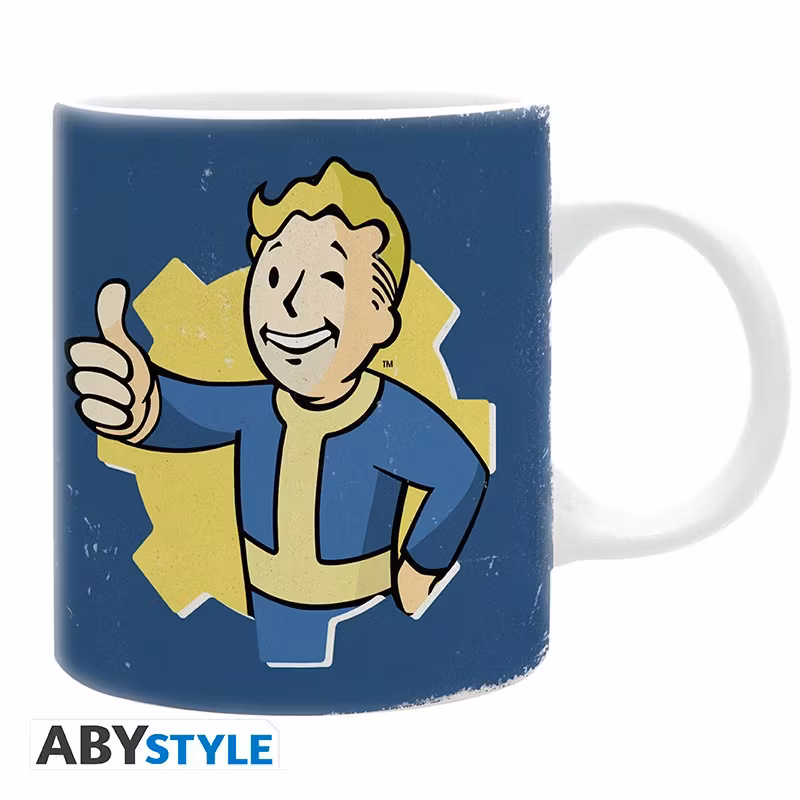 Fallout mugg - Vault Boy blue