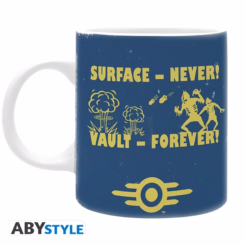 Fallout mugg - Vault Boy blue