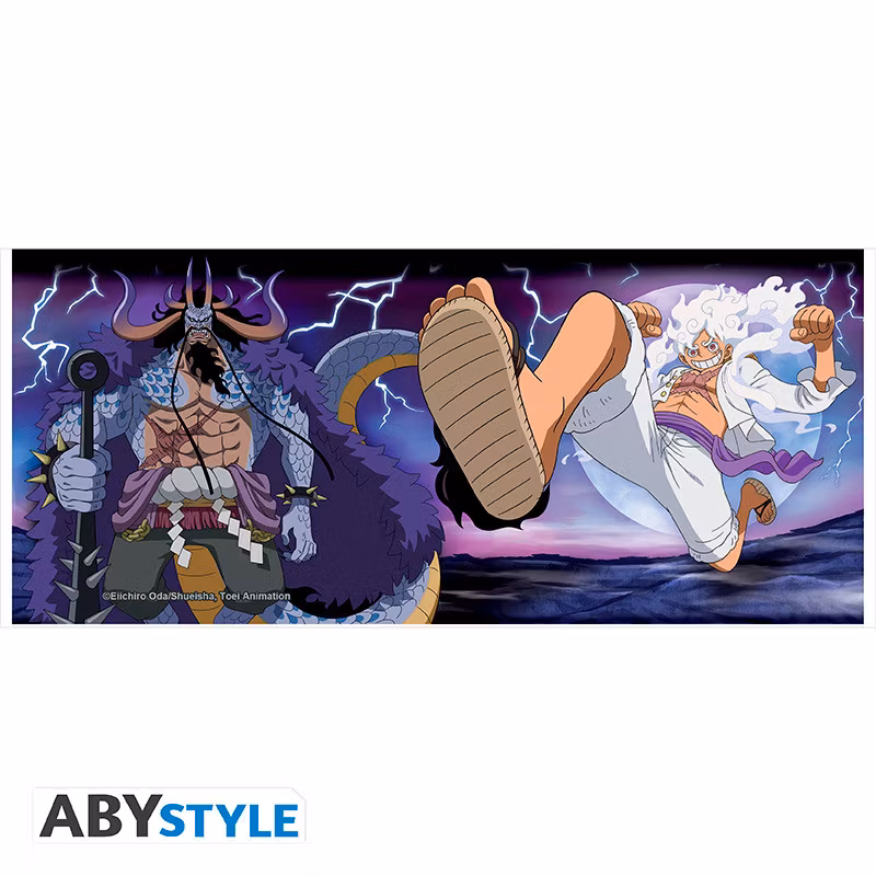 One Piece mugg - Luffy vs Kaidou