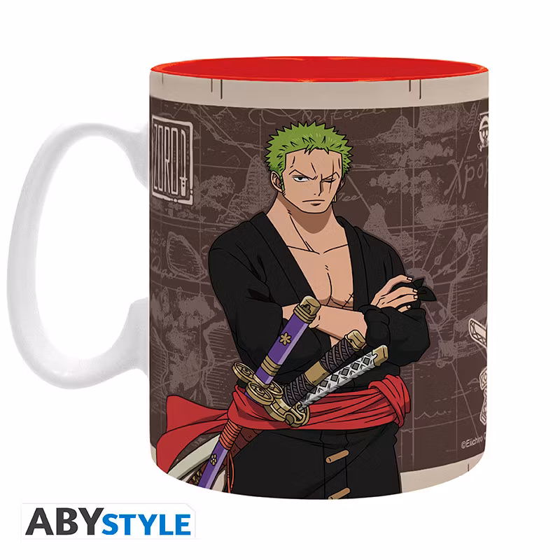 One Piece mugg - Zoro Wanted