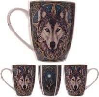 Varg mugg - Forest Spirit - Lisa Parker