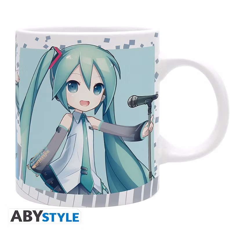 Vocaloid mugg - Miku Hatsune group