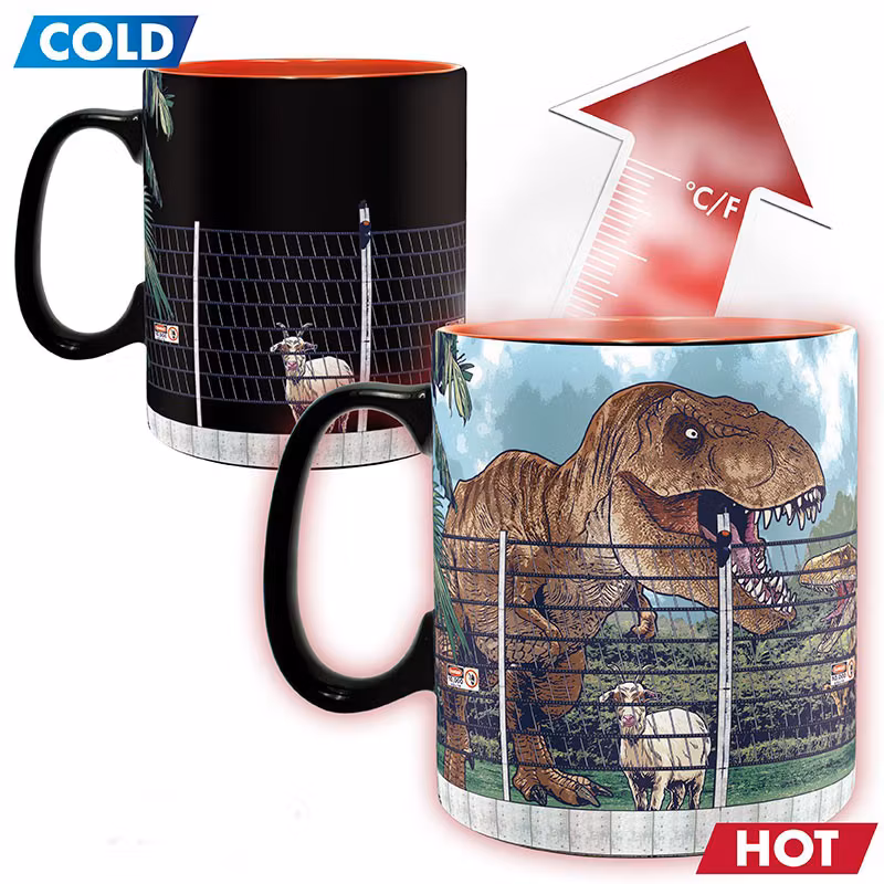 Jurassic Park mugg - Heat Change - 460 ml