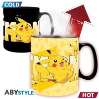 Pokemon mugg - Heat change - Pikachu