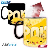 Pokemon mugg - Heat change - Pikachu