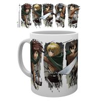 Attack on Titan mugg - Character montage