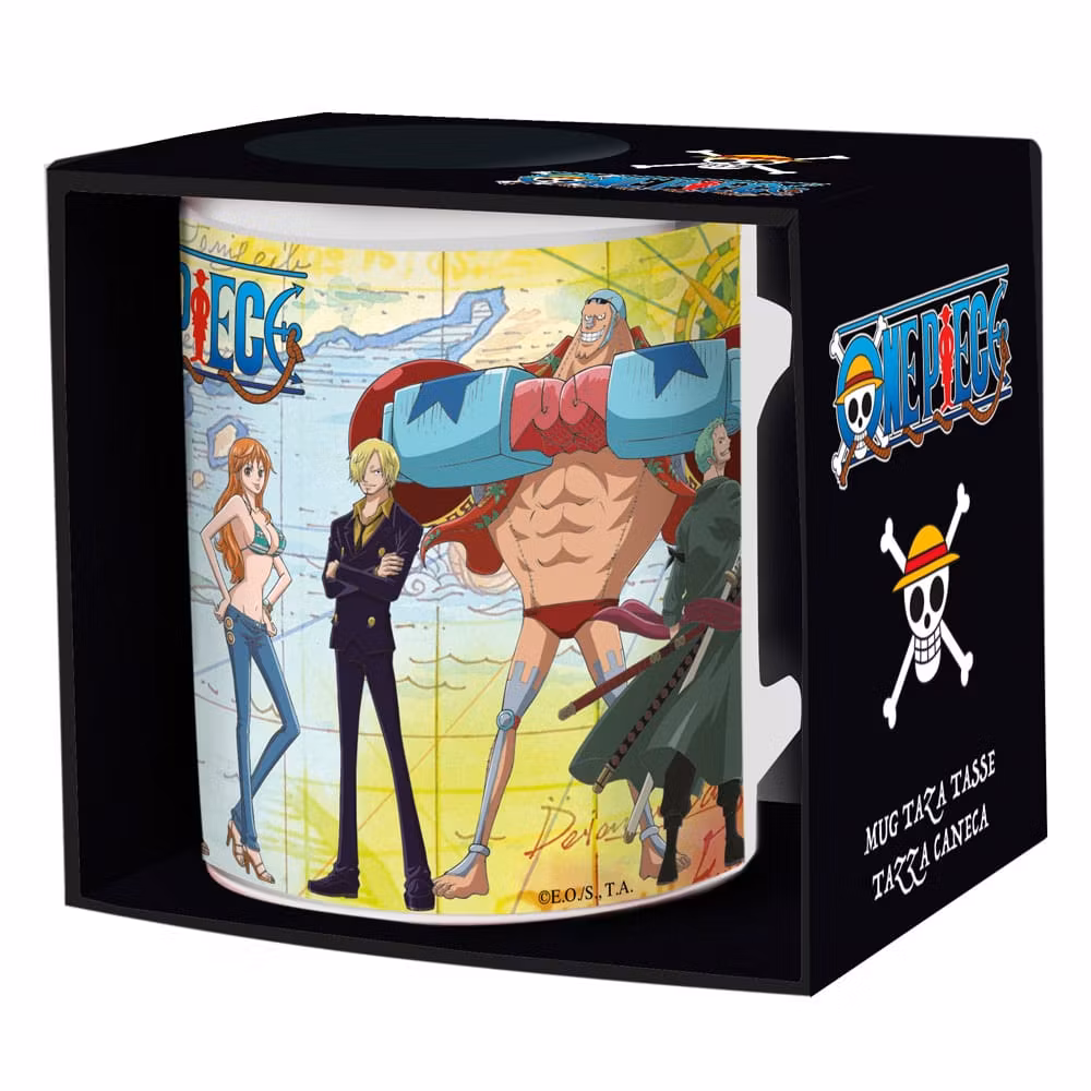 One Piece mugg - Map