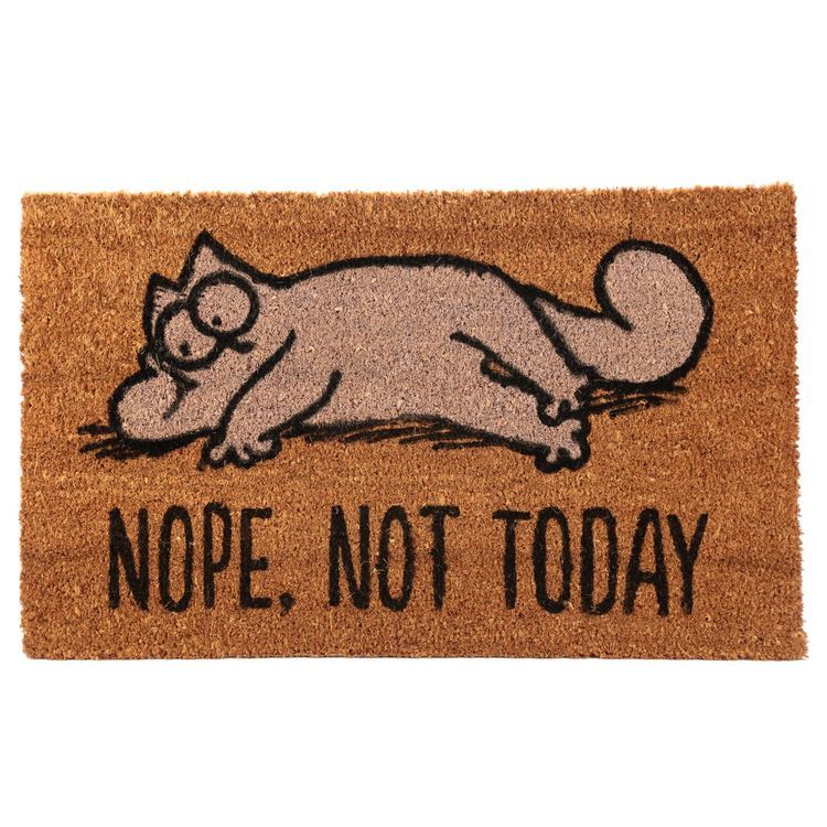 Simons Cat dörrmatta - Nope