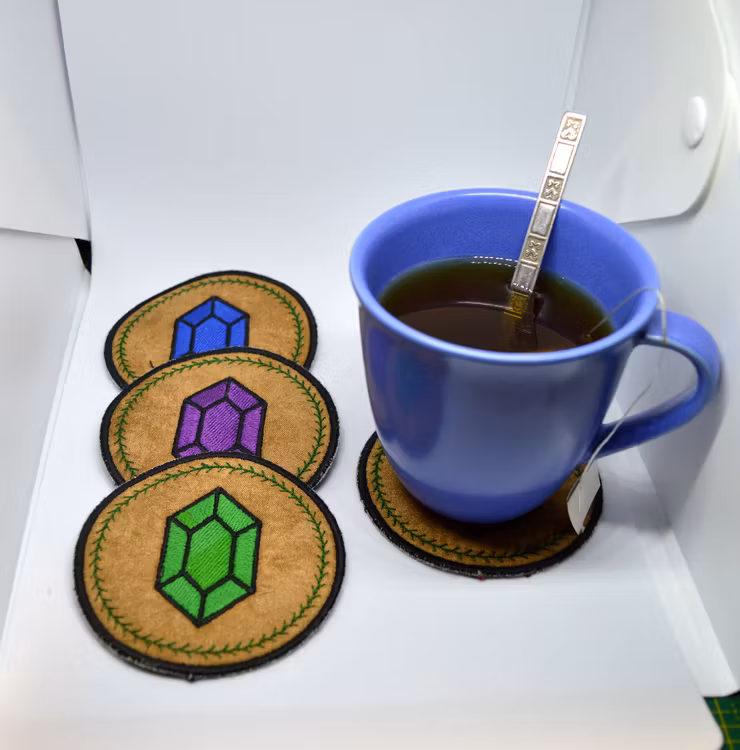 Zelda - Rupee - glasunderlägg