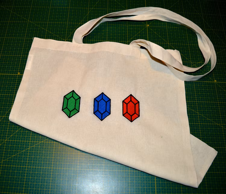 Zelda - Rupees - tygpåse
