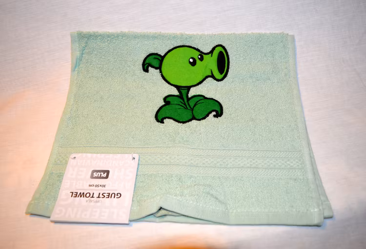 Gästhandduk - Plants vs Zombies - Pea Shooter
