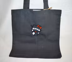Ninja Kitty tygpåse