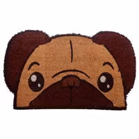 Mops dörrmatta
