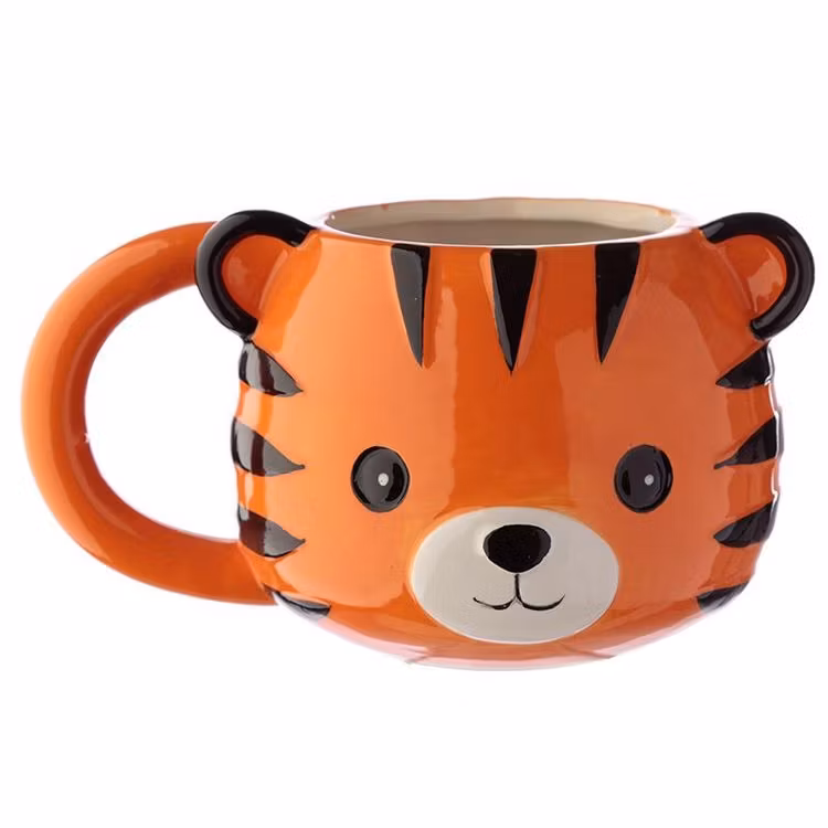 Adoramals 3D mugg - Tiger