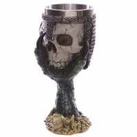 Bägare - Skeletthuvud