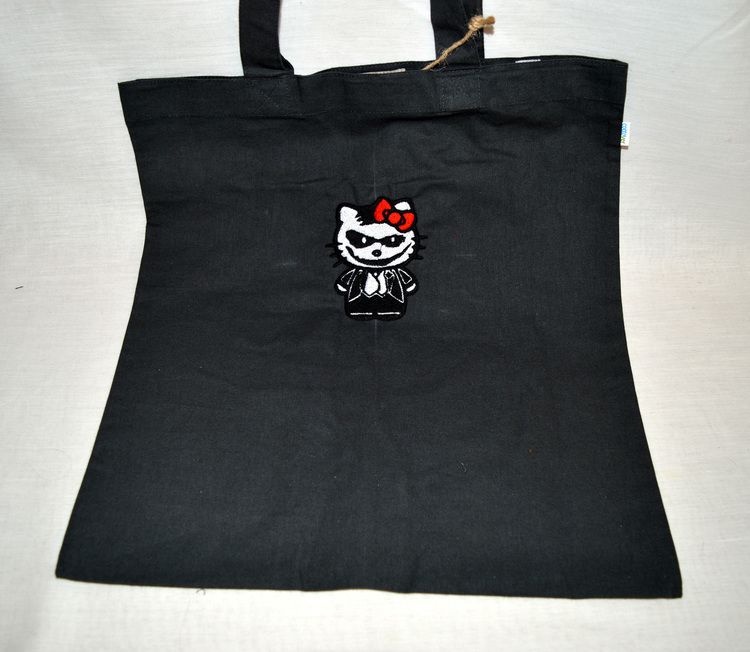Joker Kitty tygpåse