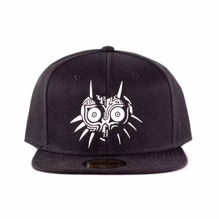 Zelda keps - Majoras Mask - svart  *** Snapback ***