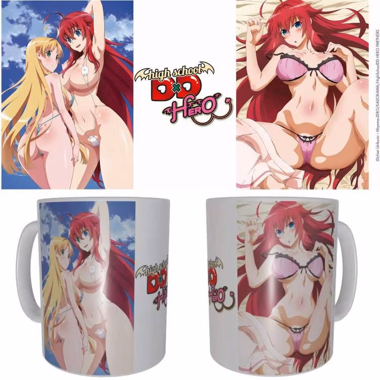 High School DxD mugg - Gremory & Argento