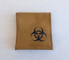 Plånbok - Biohazard - Toxic logo