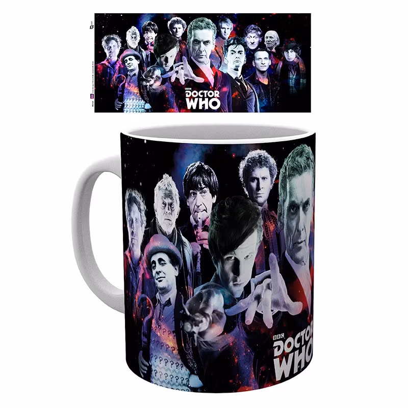 Doctor Who mugg - Doctors