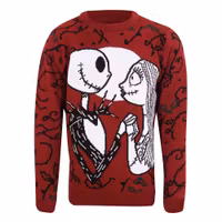 Nightmare Before Christmas Jultröja - Jack and Sally
