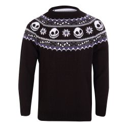 Nightmare Before Christmas Jultröja - Jack Repeat collar